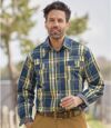Kariertes Popelinhemd Wild Atlas For Men