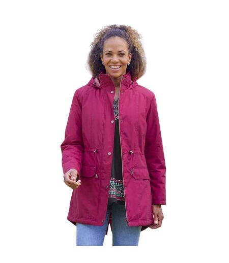 Parka femme fuchsia Atlas for Women