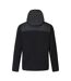 Mens Frankie Two Tone Borg Fleece Hybrid Jacket Black Regatta-3