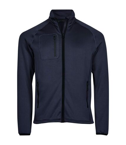 Tee Jays Mens Stretch Fleece Jacket (Navy)