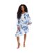 Womens/ladies C_denter Dress White Blue Boss-2