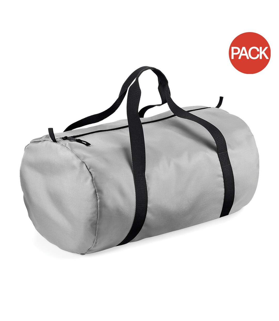 BagBase Packaway - Sac de voyage (32 litres) (Lot de 2) (Argent/Noir) (One Size) - UTRW6915