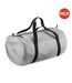 Lot de 2  Packaway sac de voyage 32 litres taille unique argent/noir BagBase