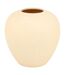 Vase Boule en Dolomite Rily 22cm Beige-1