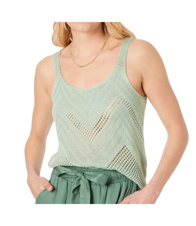 Débardeur maille Vert Femme JDY Sun