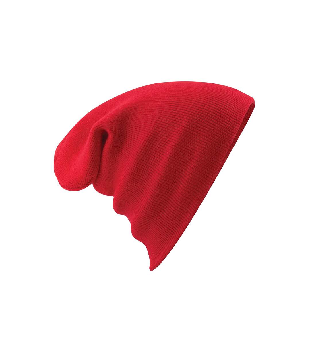 Bonnet enfant rouge Beechfield-2