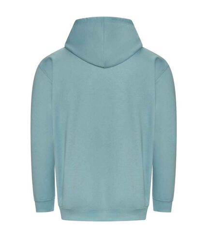 Sweat à capuche college adulte turquoise Awdis