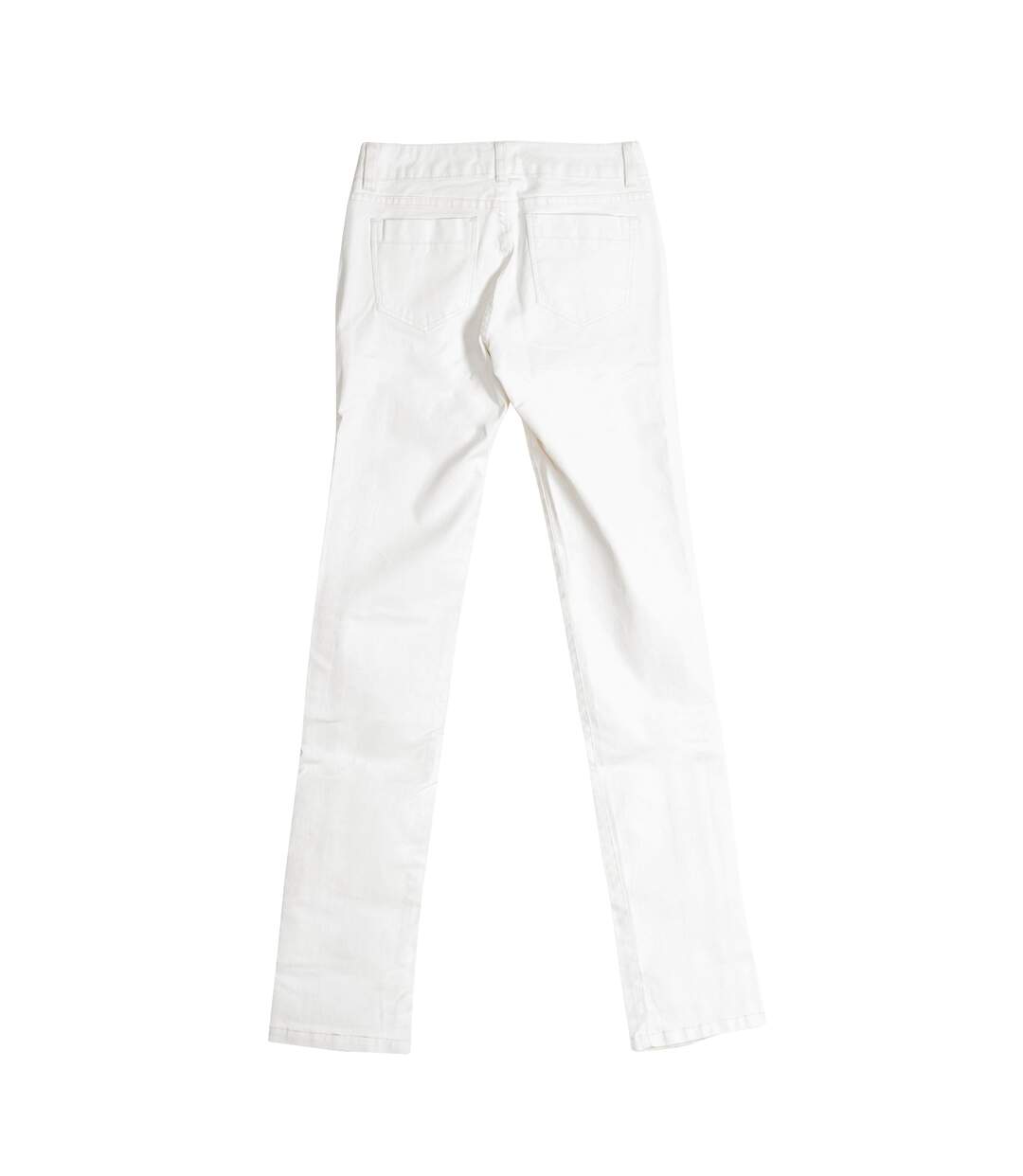 Long straight-cut trousers with hems AJEA10-A354 woman-3