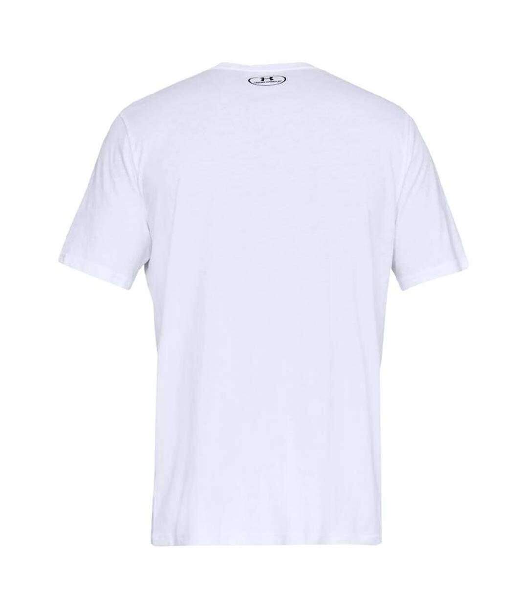 T-shirt Sportstyle Homme Blanc Under Armour-2