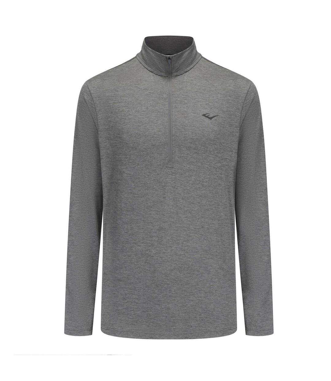 Haut Manches Longues Homme Anthracite Chiné Everlast-1