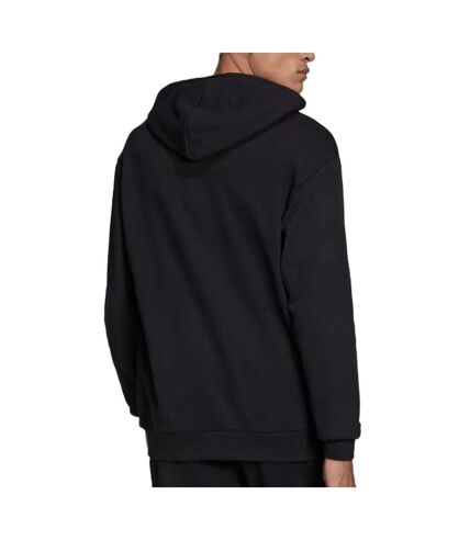 Sweat à Capuche Noir Homme Adidas Essent - L