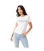 T-shirt Motif/style Logo Femme Blanc True Religion-2