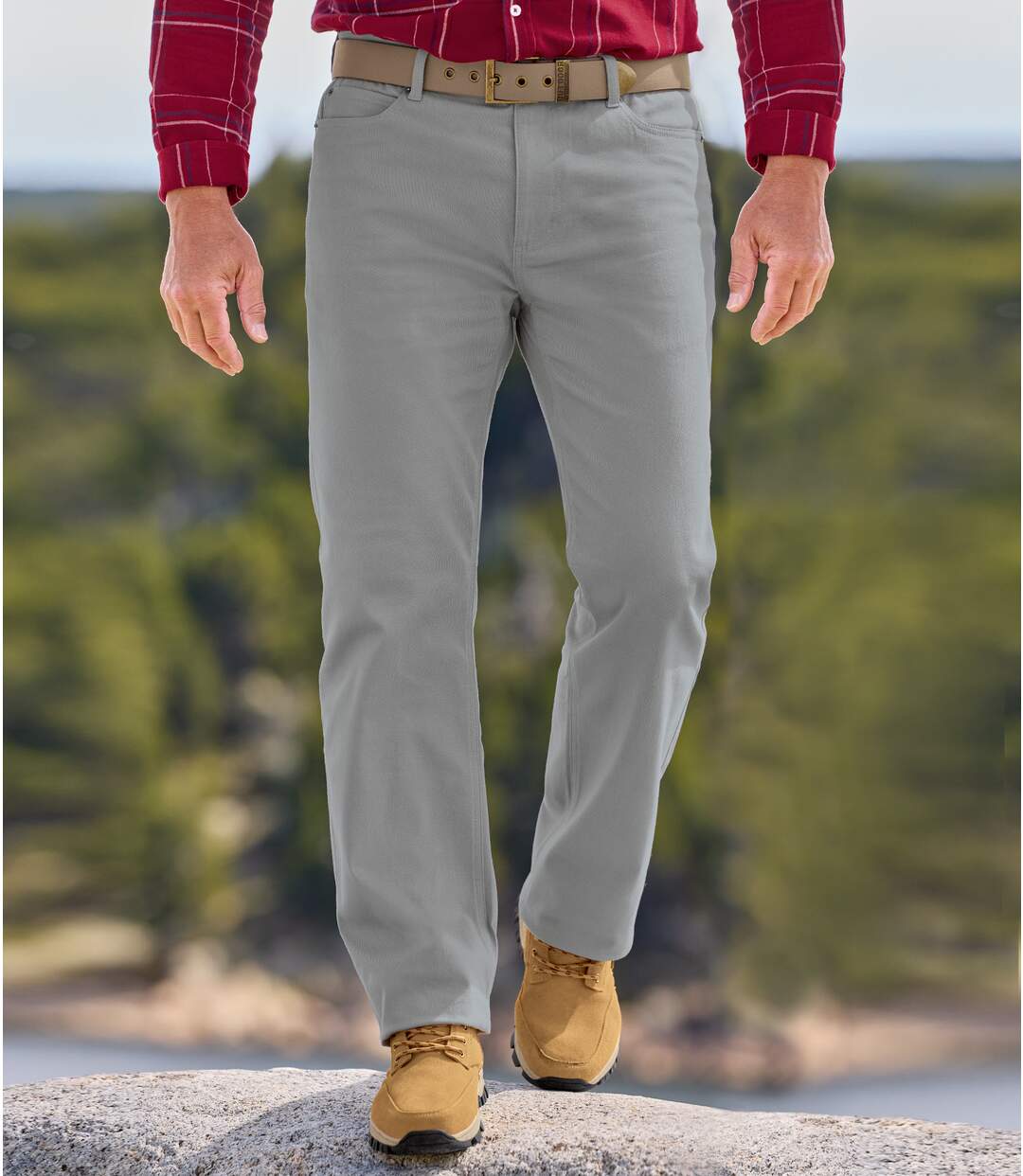 Lot de 2 Pantalons en Twill Stretch-3