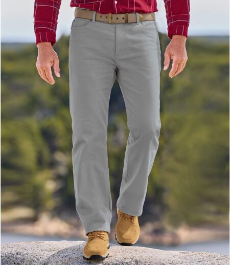 Lot de 2 Pantalons en Twill Stretch