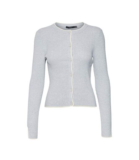 Gilet gris femme vero moda joan