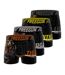 Lot de 4 boxers homme Wild Life Freegun-1