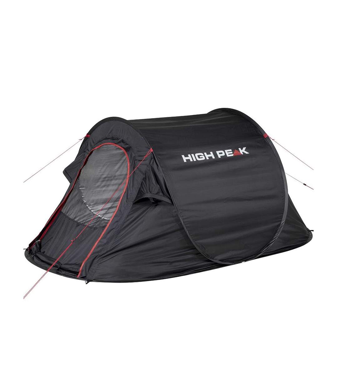 Tente Pop-up Vision Taille Unique Noir Rouge High Peak-1