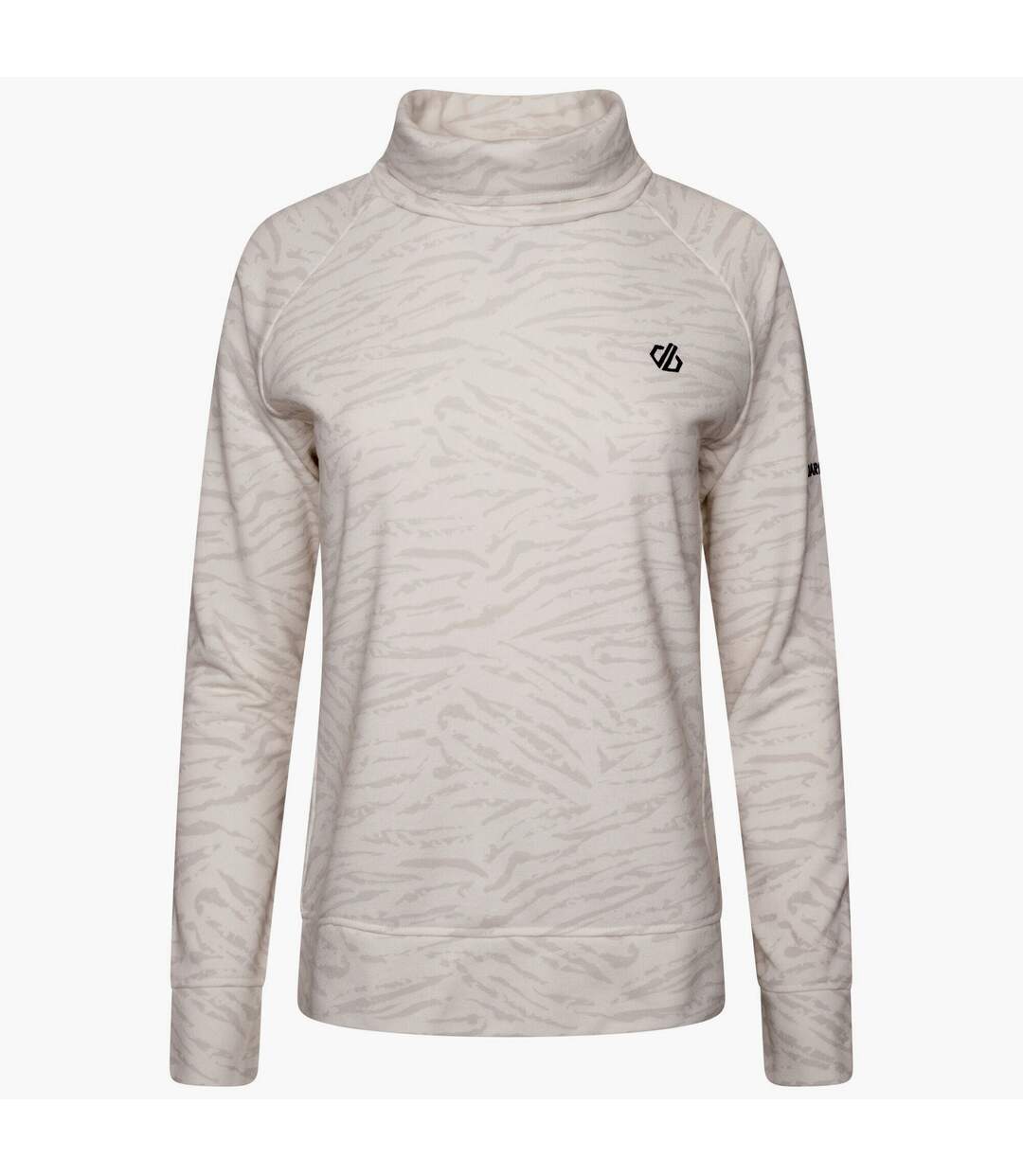 Womens/ladies offline tiger stripe sweatshirt lily white Dare 2B-1