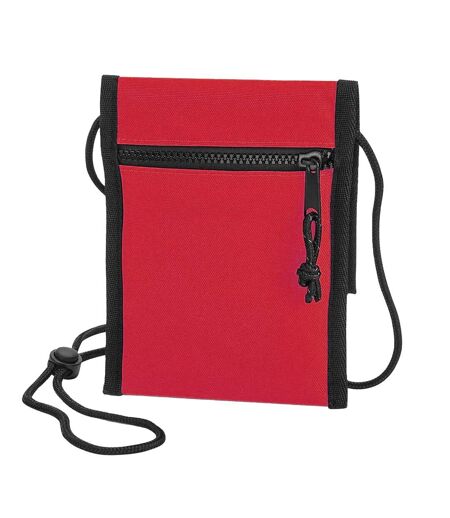 Sac À Bandoulière Adulte Taille Unique Rouge Bagbase