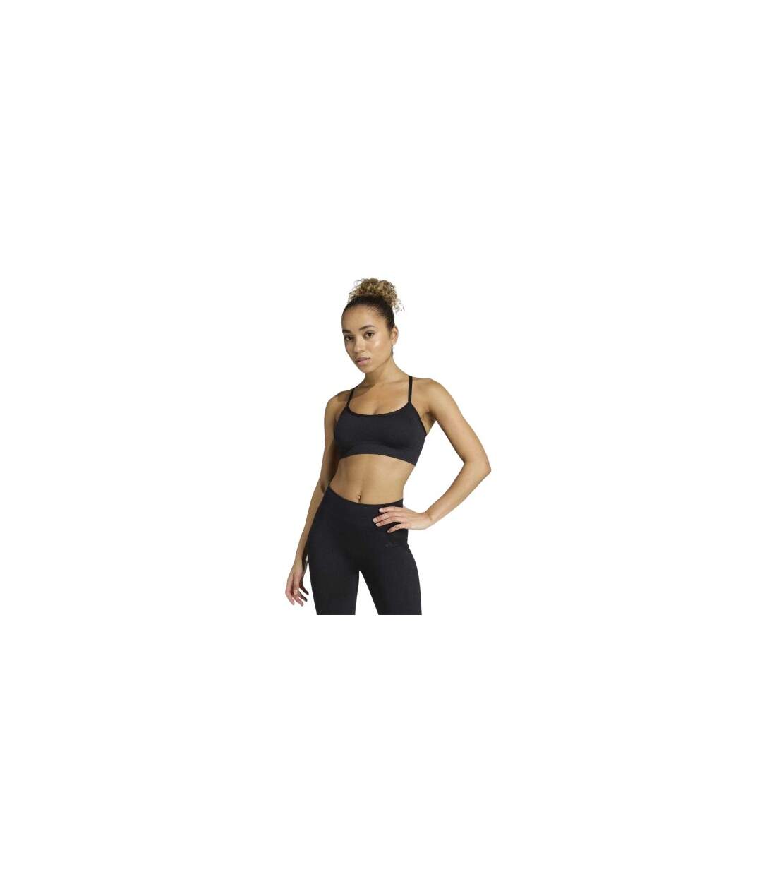 Brassière De Sport Essential Femme Noir Adidas-1