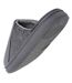 Isotoner Chaussons Mules homme velours ultra doux, semelle bloup xtra souple amortissante-5
