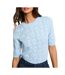 Pull bleu femme morgan mika-1