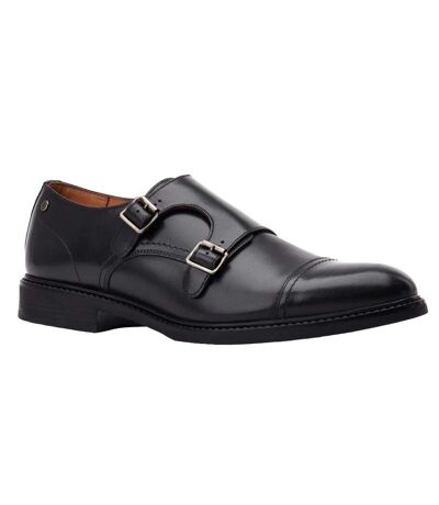 Chaussures diablo monk homme noir Base London