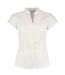 Blouse Mancherons Femme Blanc Kustom Kit-2