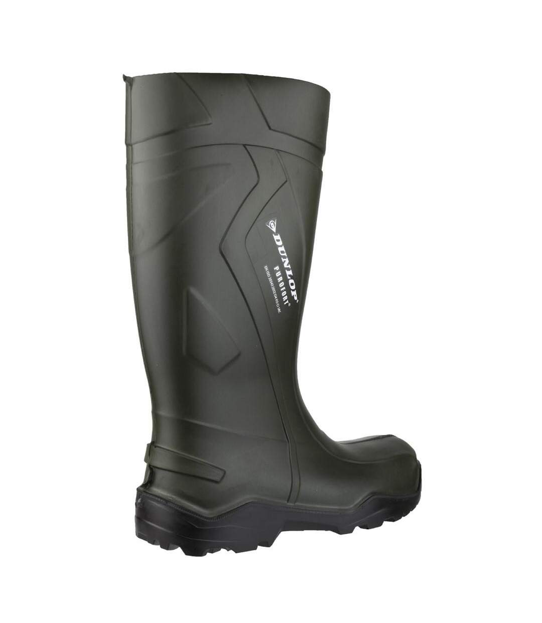 Unisex Adult Purofort Plus Wellington Boots Green Dunlop-2
