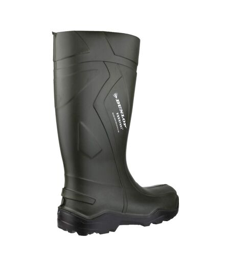 Unisex Adult Purofort Plus Wellington Boots Green Dunlop