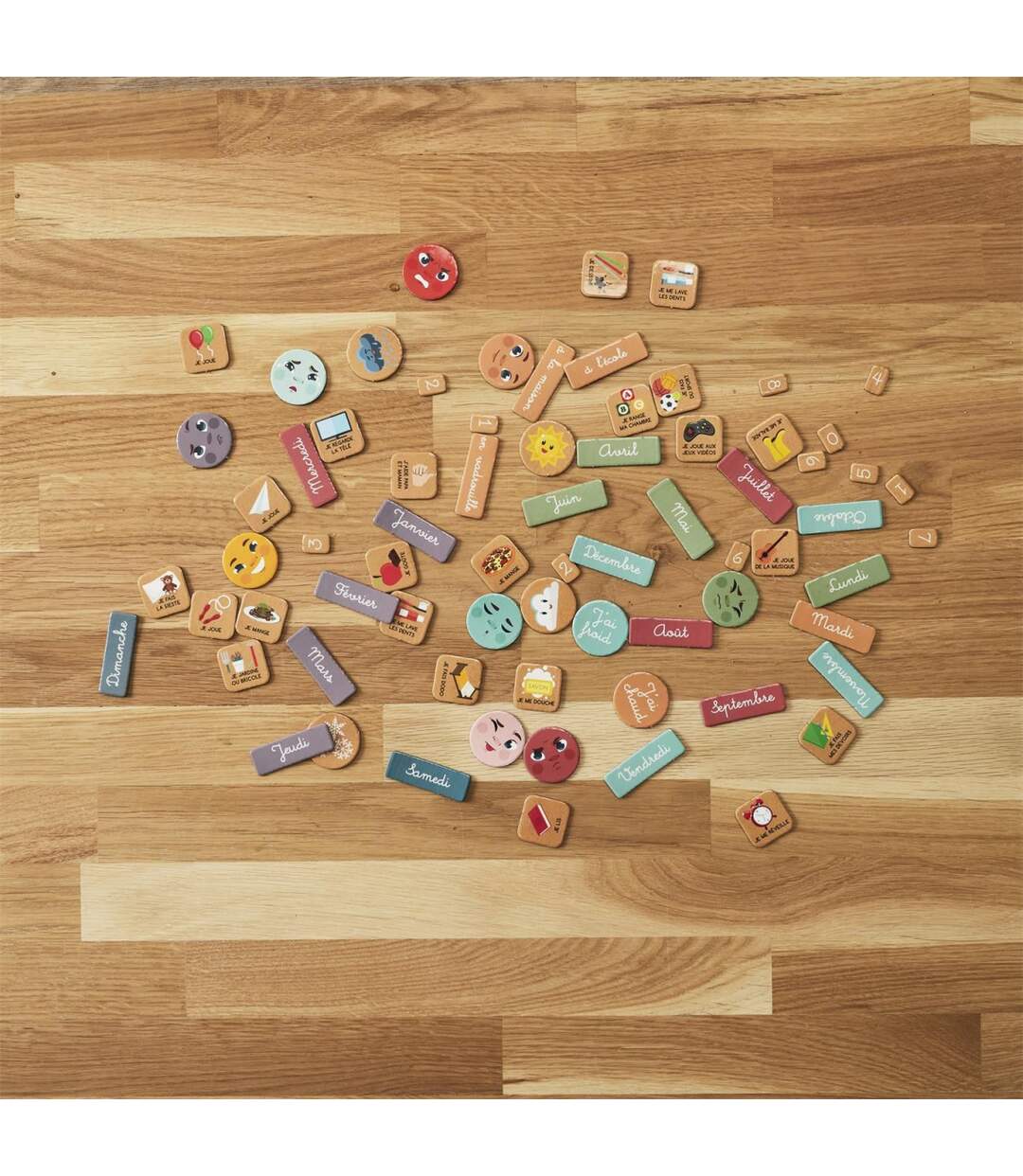 Jeu Éducatif Je Comprends ma Journée 37cm Multicolore-4