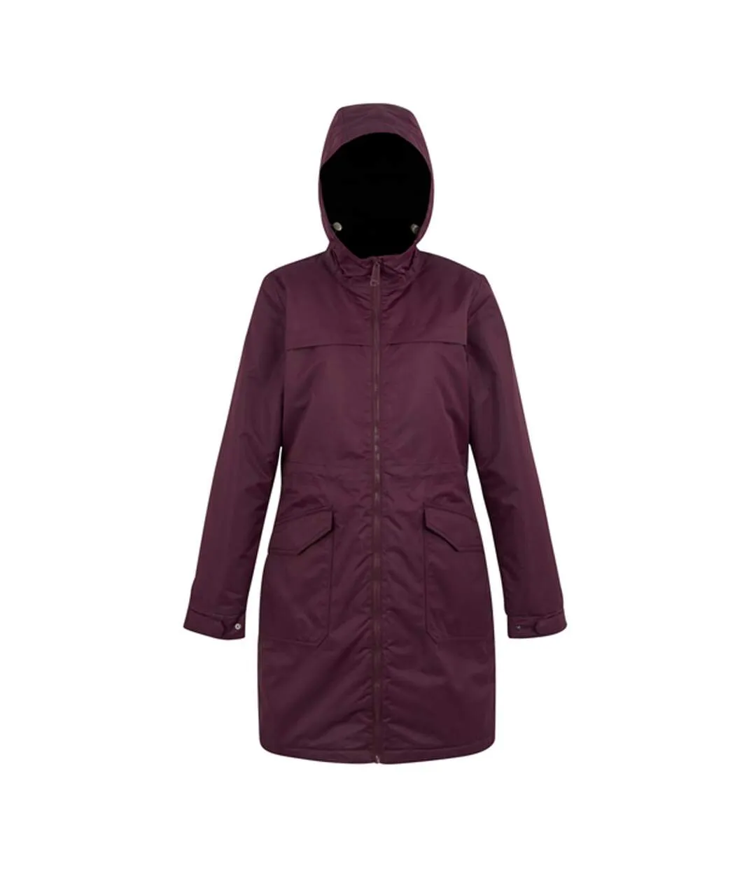 Womens/ladies Romine Ii Waterproof Jacket Fig Black Regatta-1