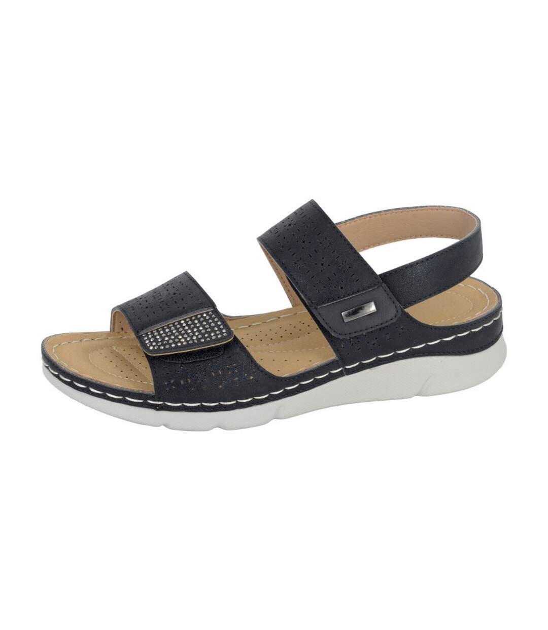 Sandales Femme Noir Boulevard-2