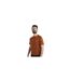 T-shirt Chiné Manches Courtes Leecana Homme Orange Foncé Chiné Trespass-1