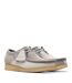 Chaussures Bateau Wallabee Homme Gris Clair Clarks Originals-4
