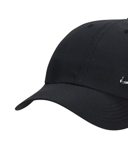 Casquette De Baseball Motif/style Swoosh Métallique Df Club Adulte Noir Nike