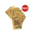 Pack Of 5  As Waterproof Playing Card Deck 4 One Size Gold MidOcean-1
