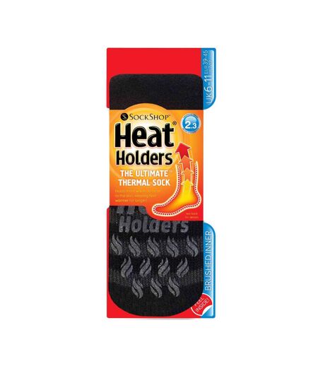 Mens Winter Non Slip Thermal Slipper Socks with Grips