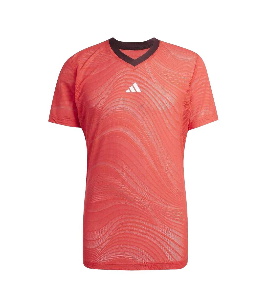 T-shirt Tennis Pro Homme Rouge Adidas-2