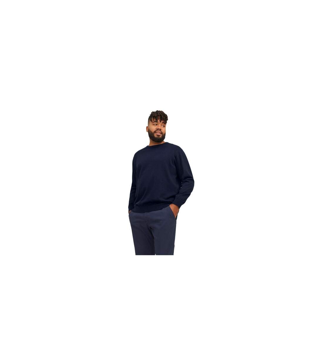 Haut Manches Longues Homme Bleu Marine Foncé Jack And Jones-1