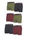 Le Lot de 6 Boxers Stretch Unis RX-1