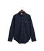 Chemise archive shield homme bleu Gant-1