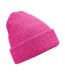 Bonnet Motif/style Couleurs Vives Adulte Rose Vif Beechfield-1