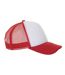 Casquette De Baseball Bubble Blanc Rouge SOLS-3
