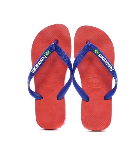 Tongs rouge/bleu/jaune femme havaianas slim 1740