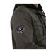 Veste militaire homme avec capuche détachable et print dos Salt Vondutch-5