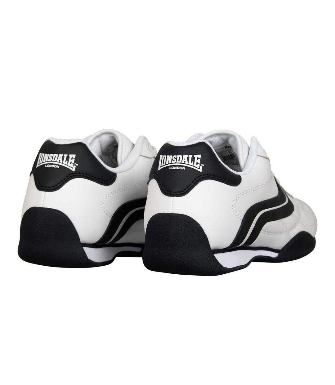 Baskets Camden Homme Blanc Bleu Marine Lonsdale-2