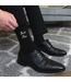 4 Pairs Mens Wedding Socks for Groomsman Groom and Best Man-4