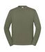 Sweat Iconic Premium Homme Olive Classique Fruit Of The Loom-1