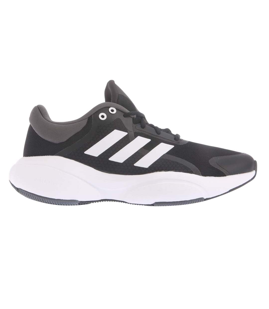 Chaussures Response Femme Noir Blanc Adidas-1